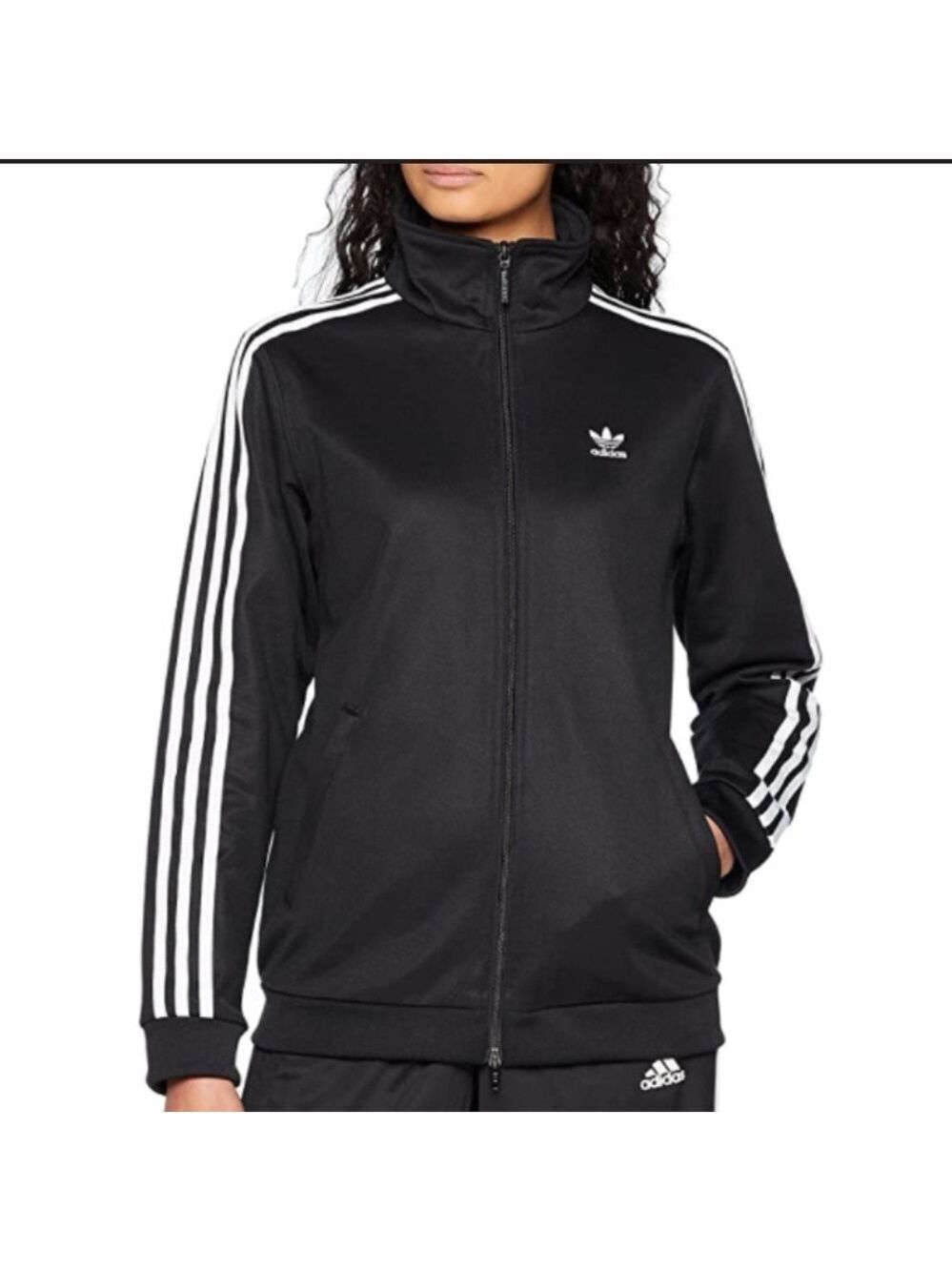 Adidas Originals Contemporary BB Zip Up Oversized Long Length Track Jacket